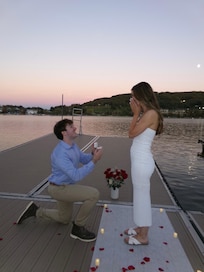 She said yes!
