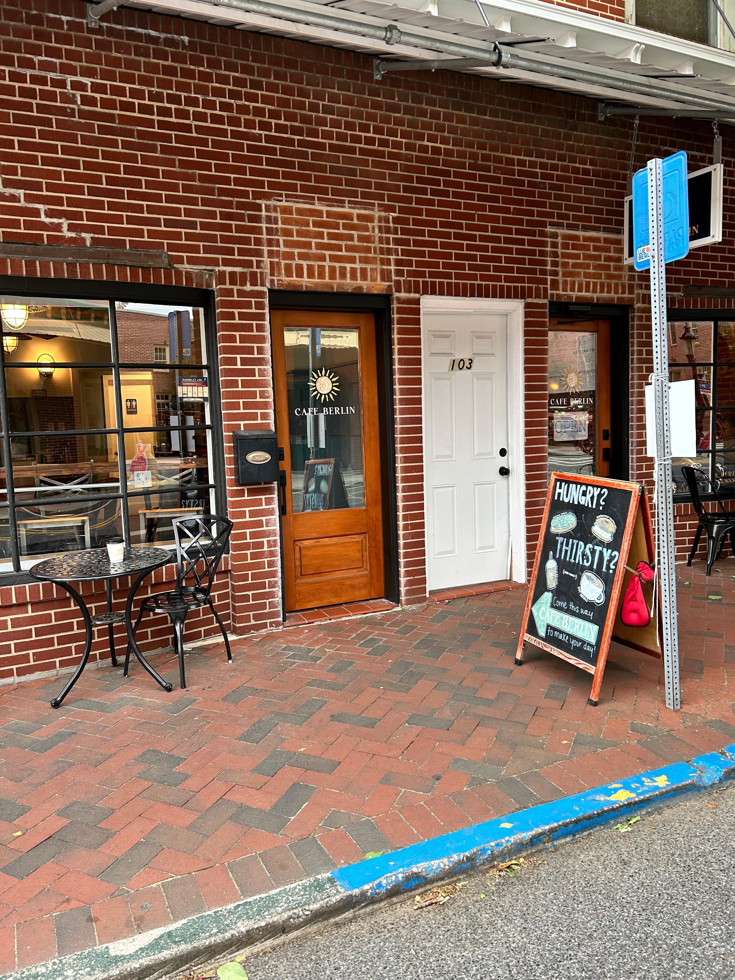 Cafe Berlin and APT 103