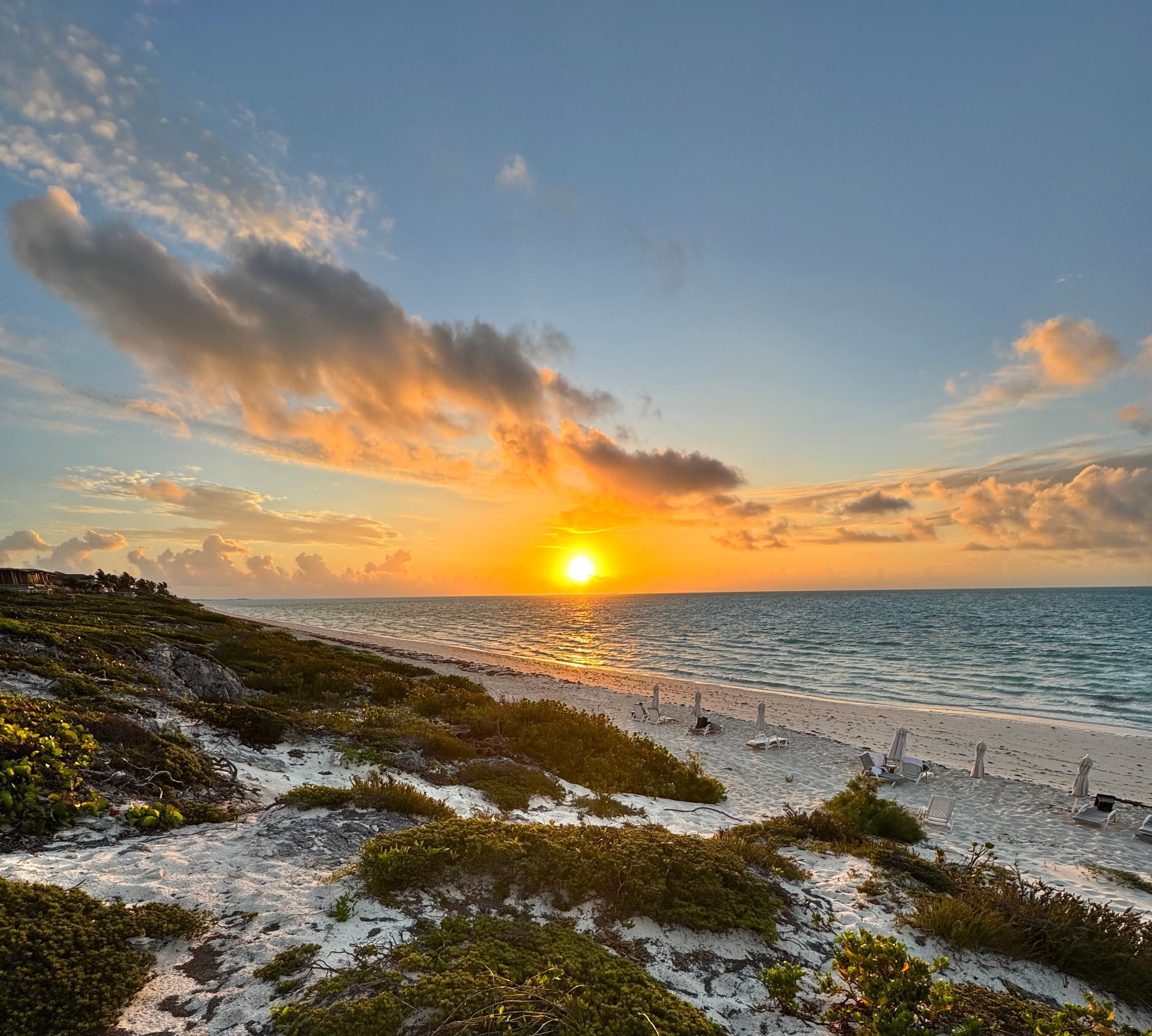 Beach sunrise