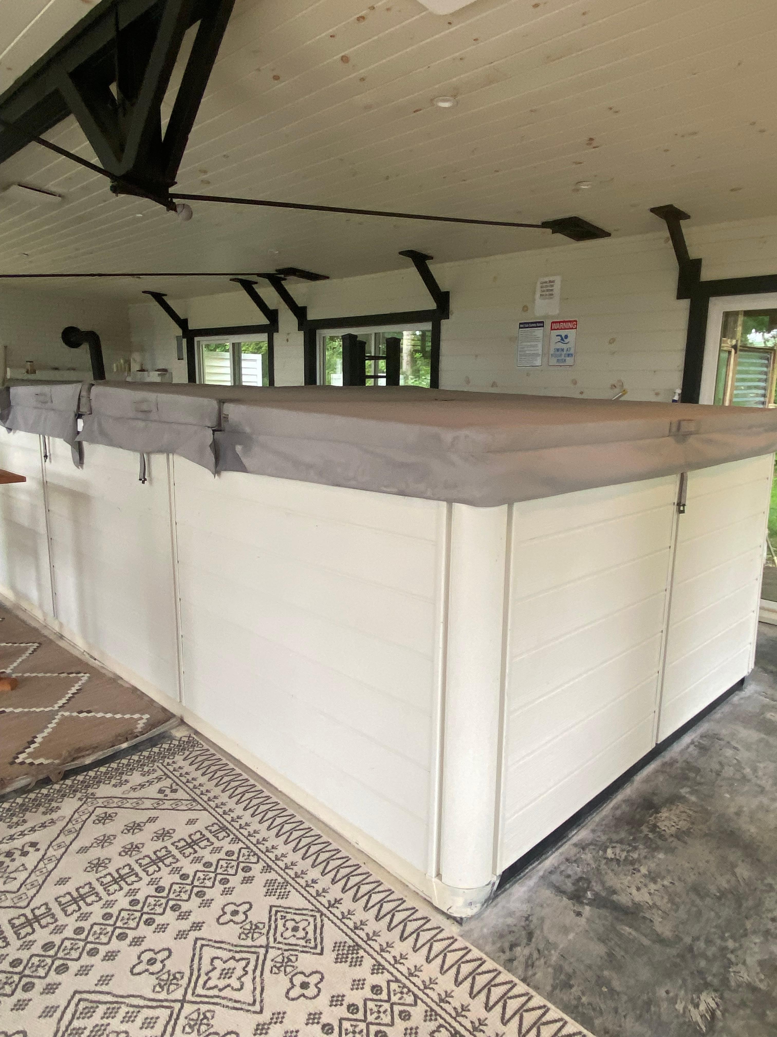 This is far from an indoor lap pool