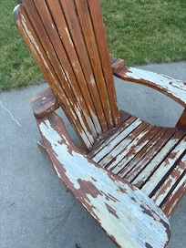 Chairs pealing