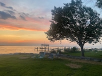 This was one of several beautiful sunsets viewed from the back yaard