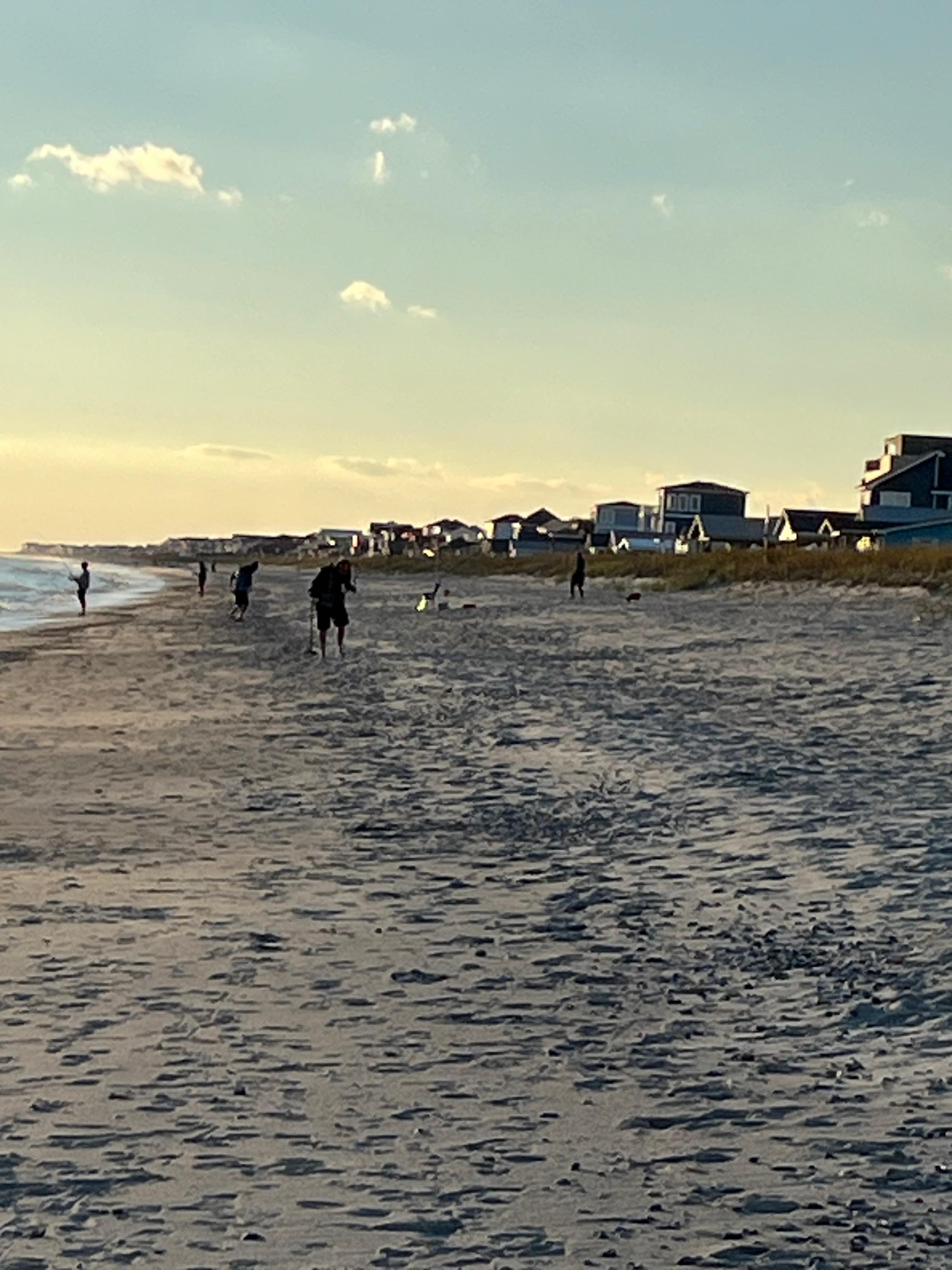 Morning on the beach!