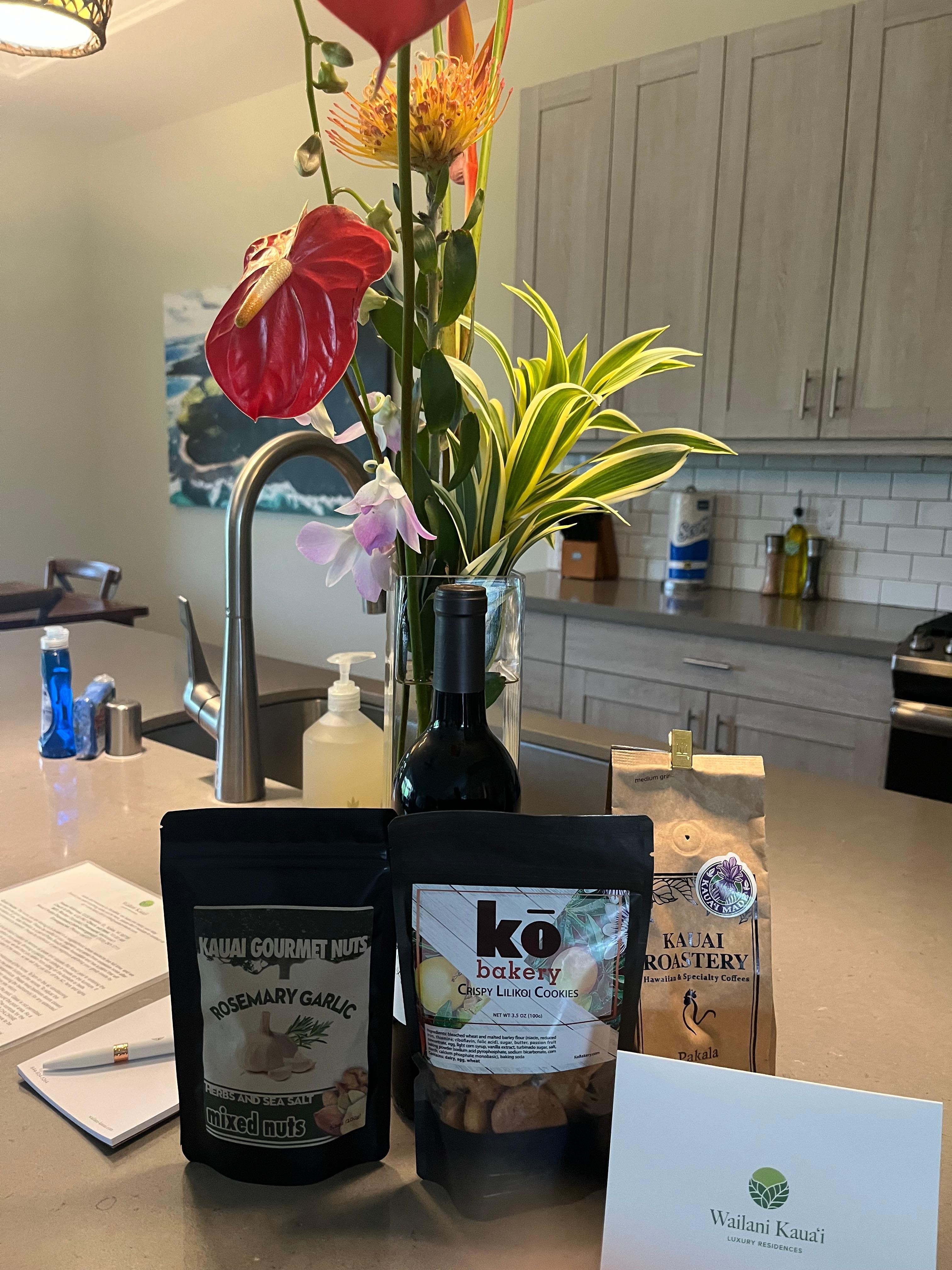 Thoughtful Welcome goodies