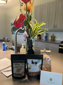 Thoughtful Welcome goodies