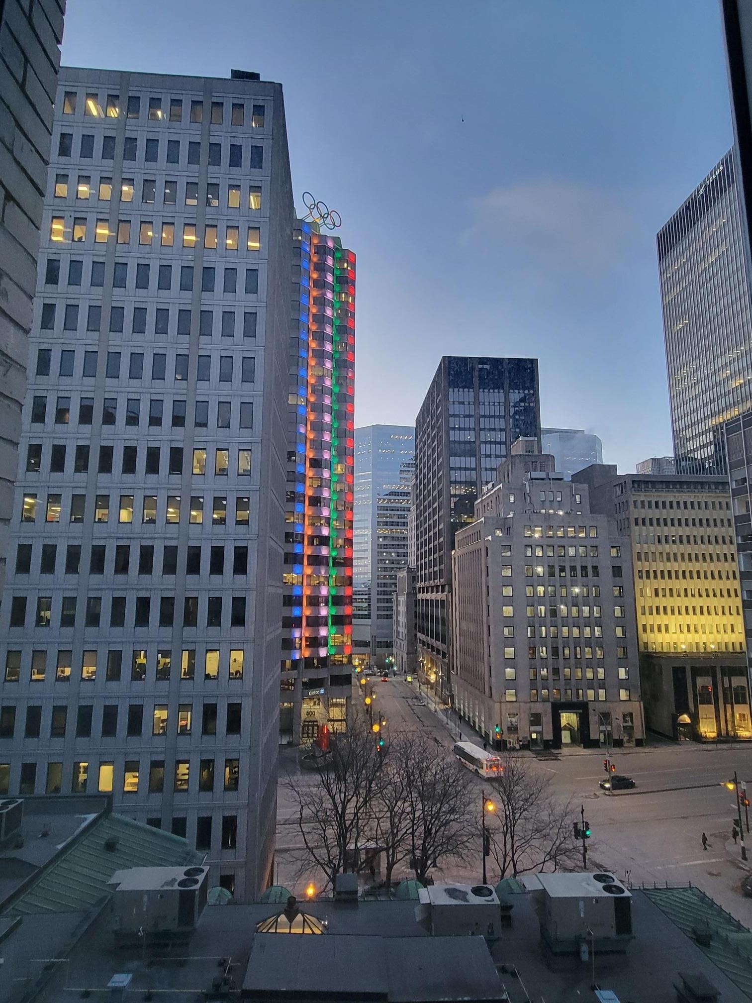 View from our room on the 7th floor