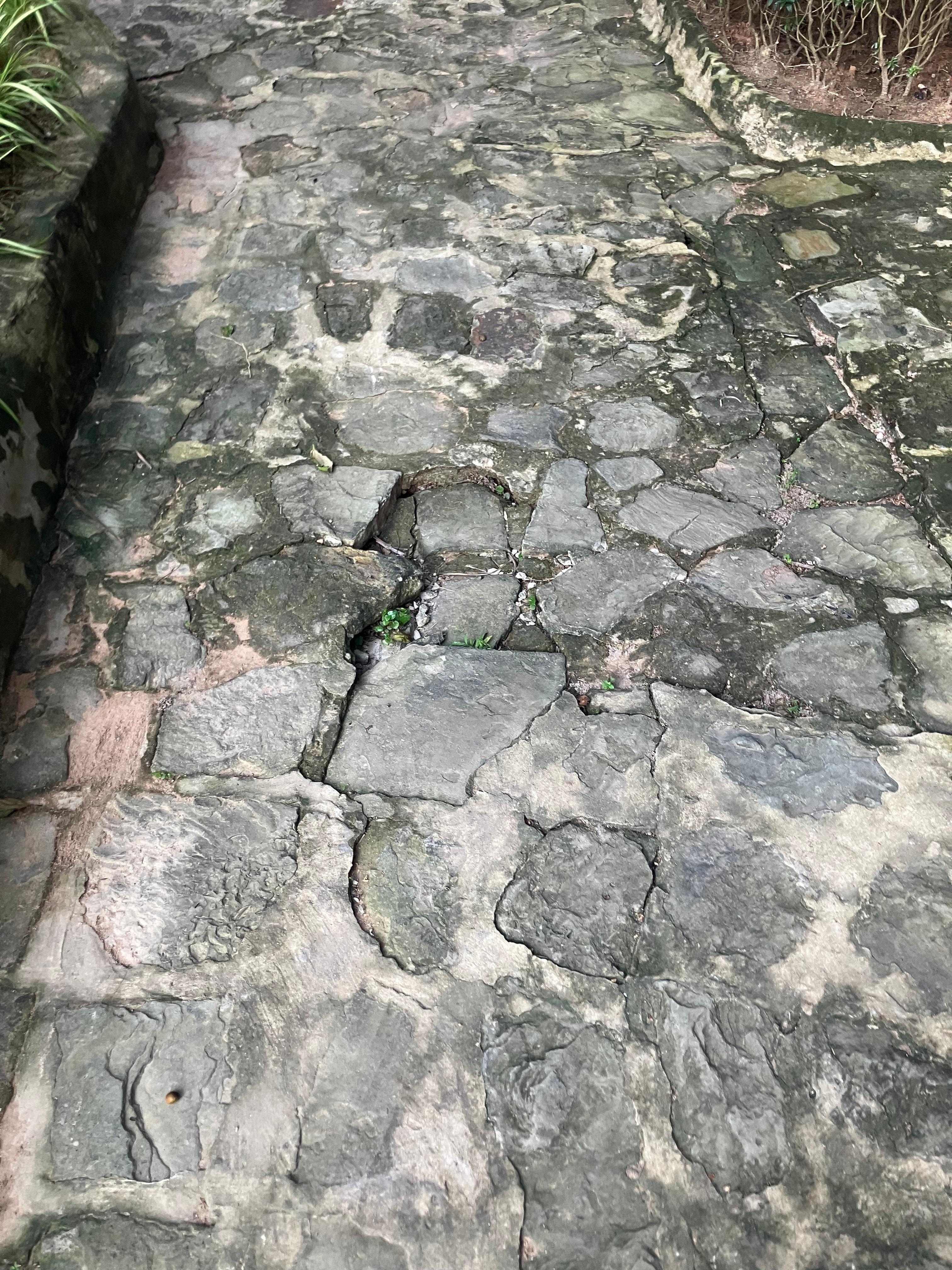 Uneven floor