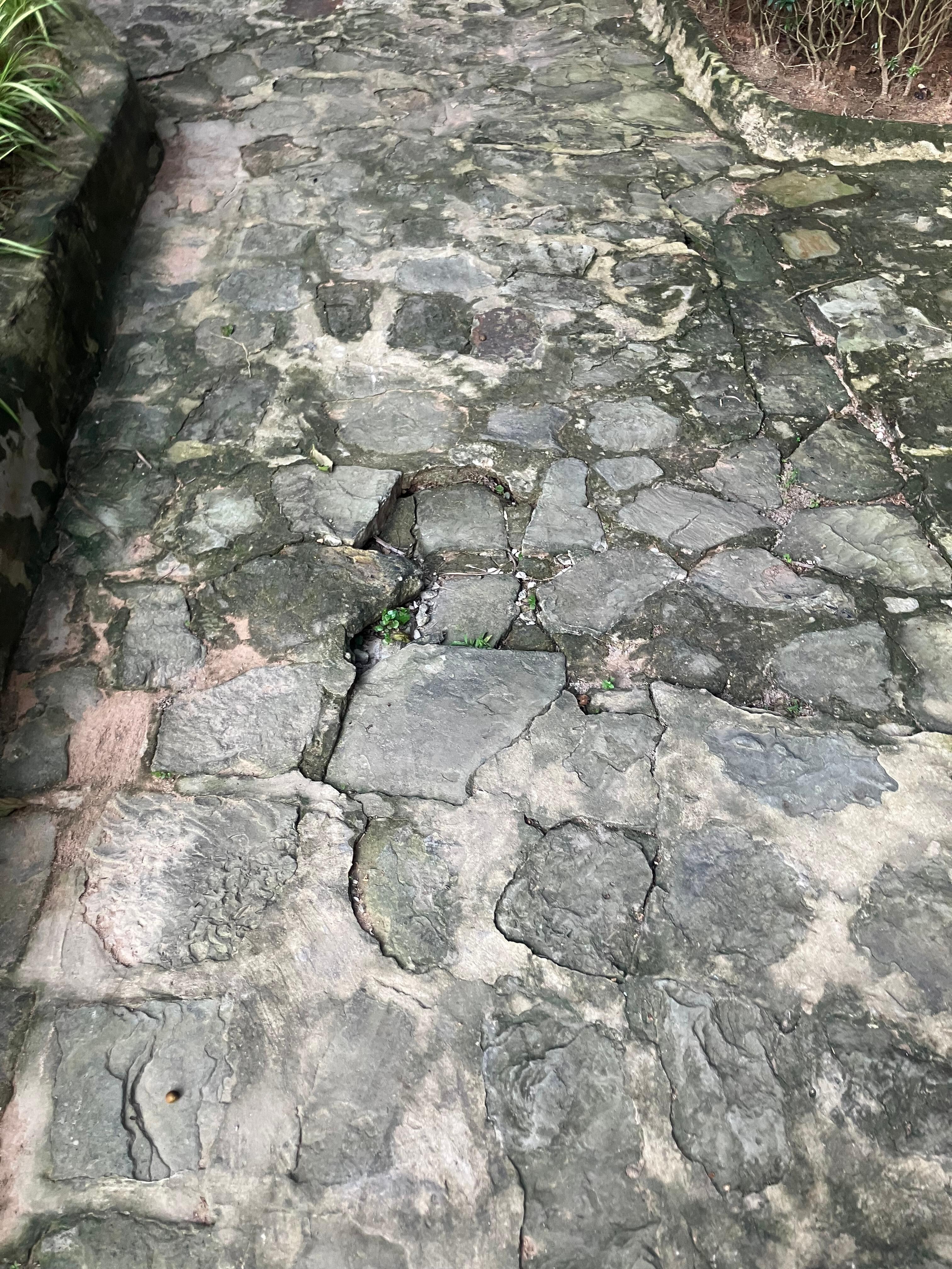 Uneven floor