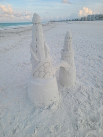 Great sand castle