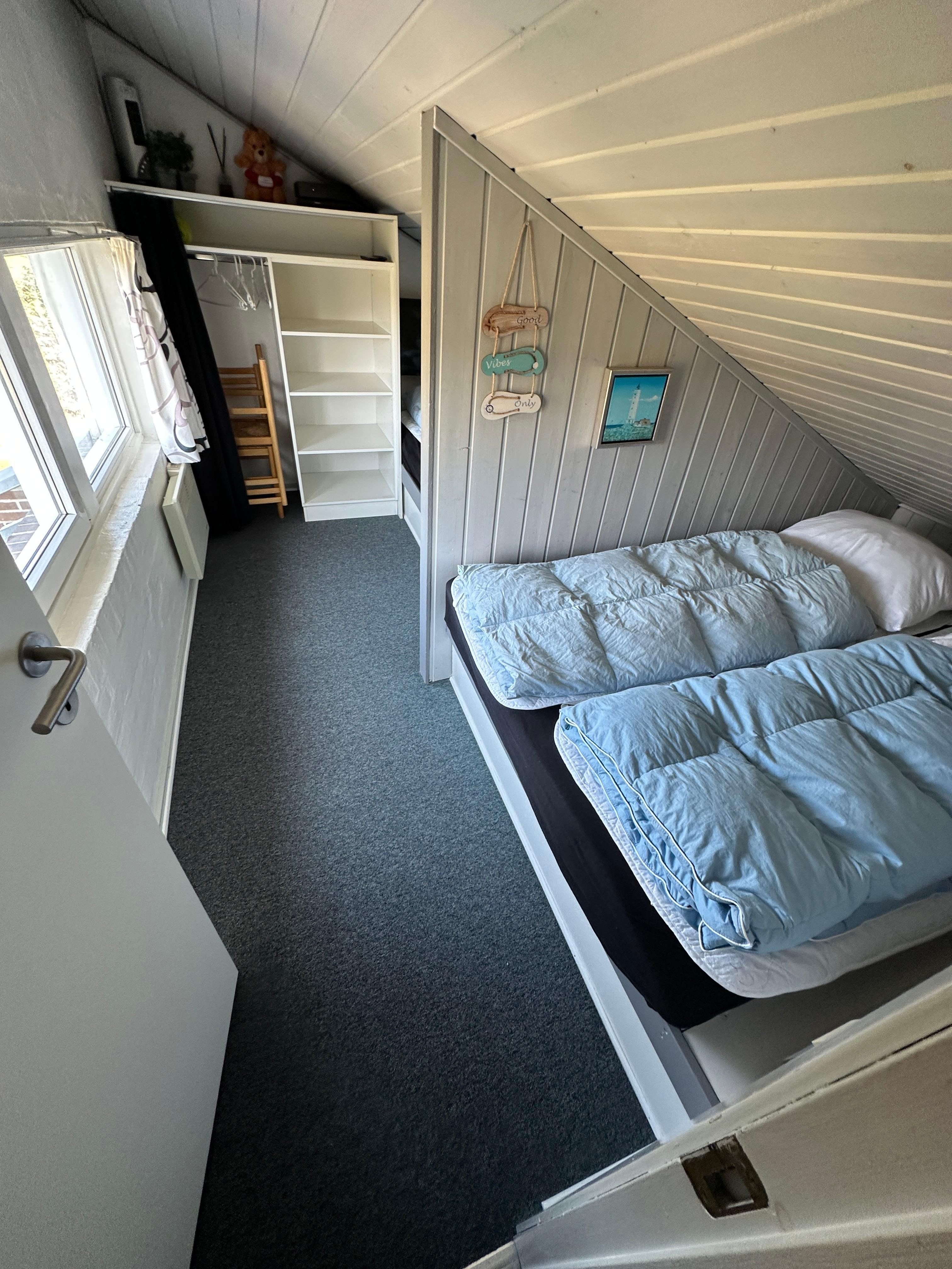 Oberer schlafbereich für insgesamt 4 Personen