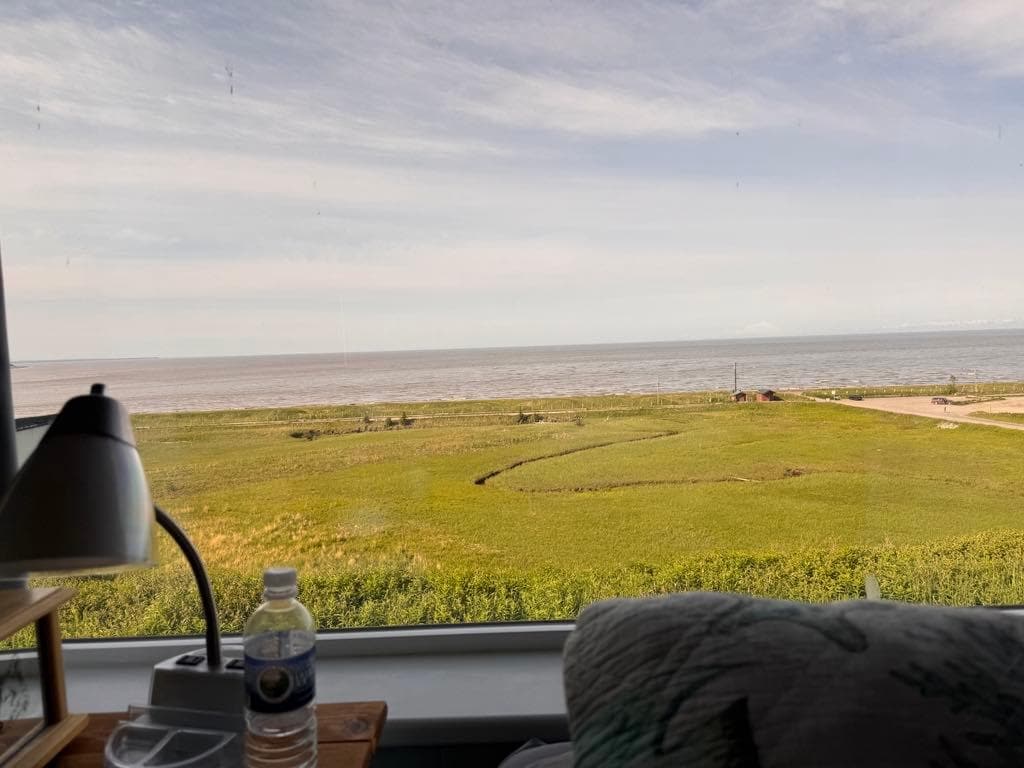 Beautiful view from a master bedroom