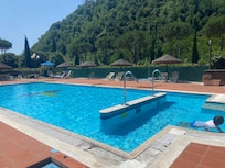 Generally worn down pool area