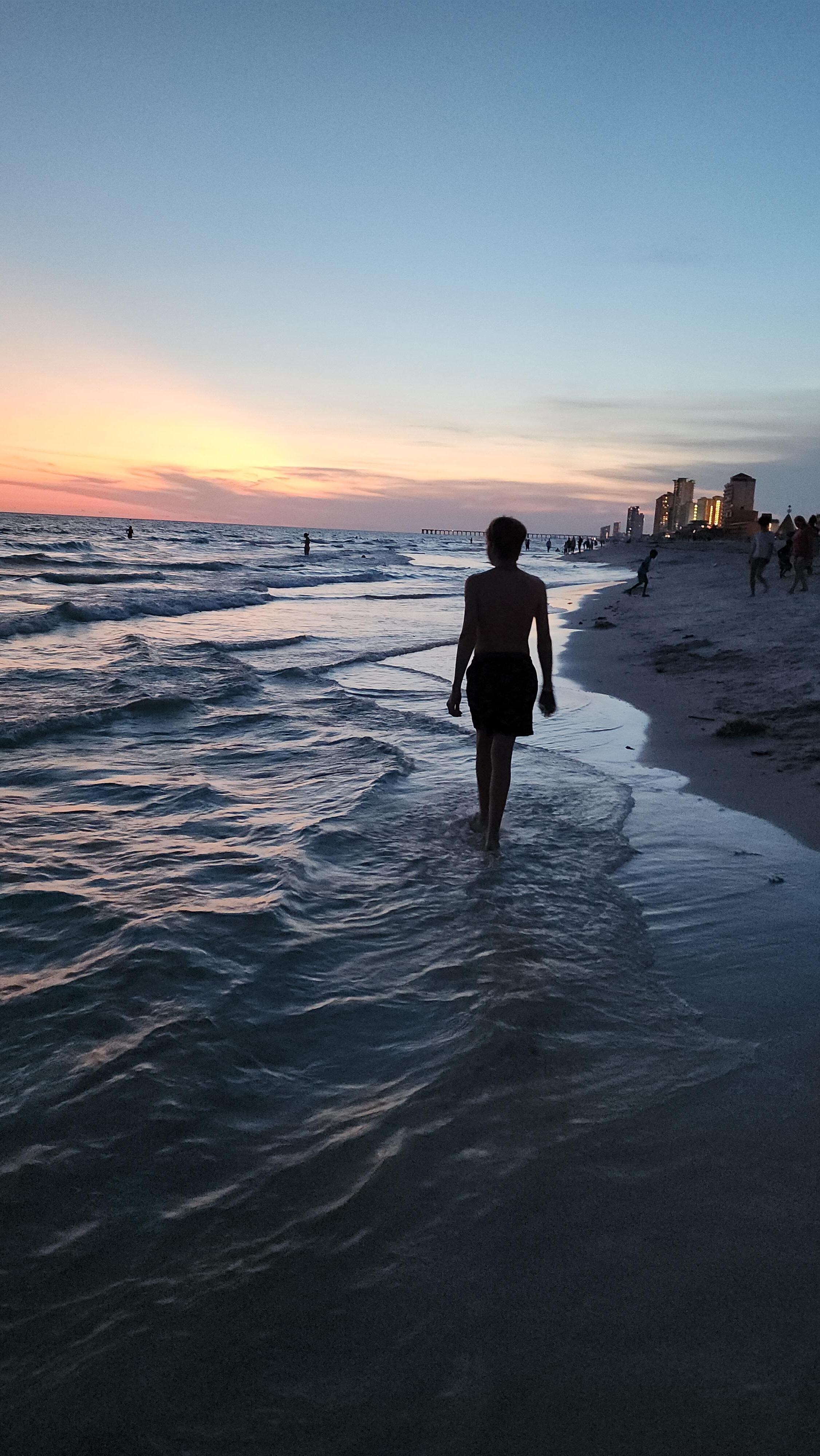 Sunset stroll