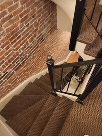 Stairway hall to room