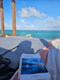 view from the top floor next to the pool