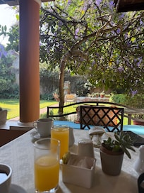 Breakfast view