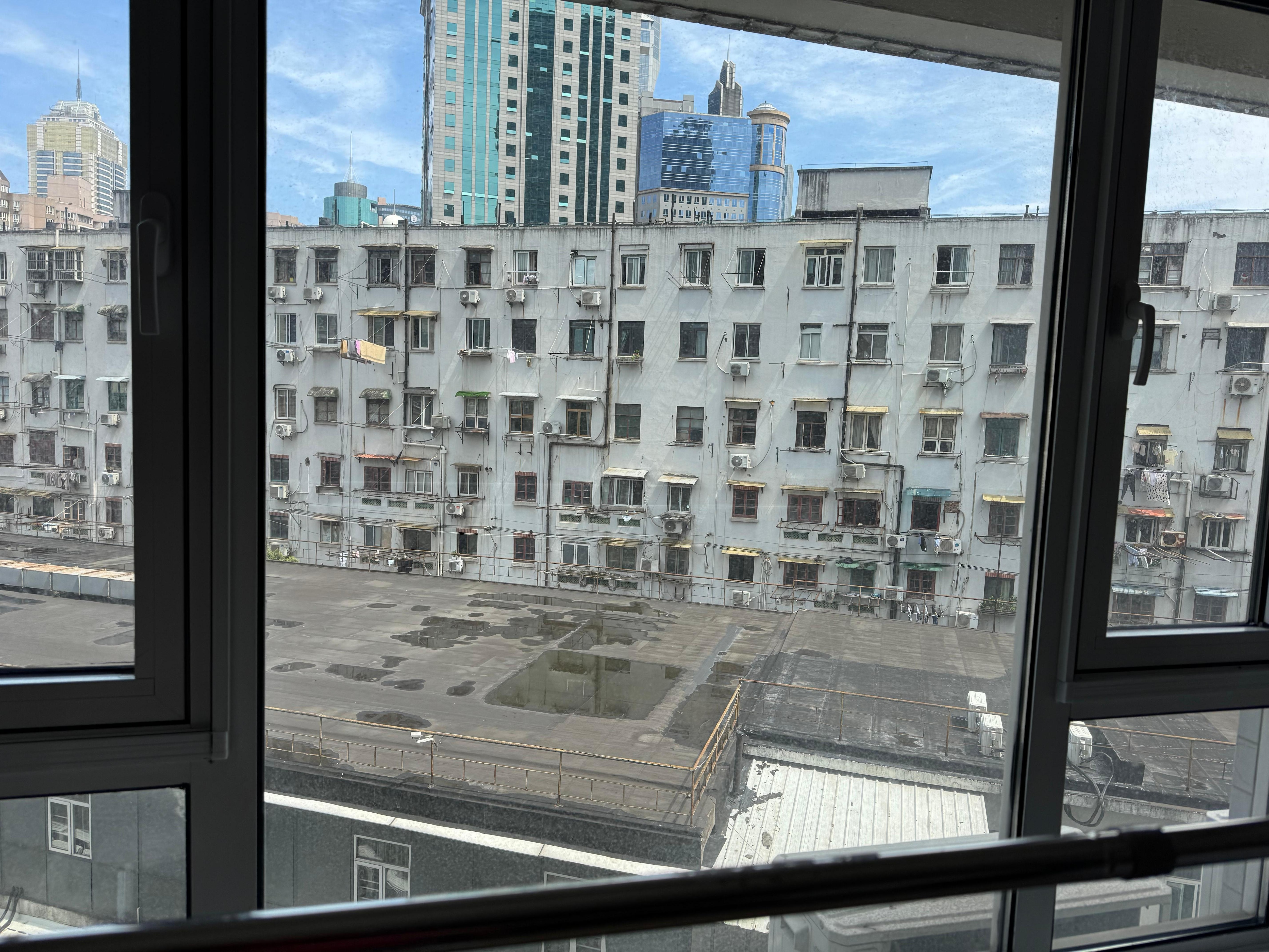 living room view