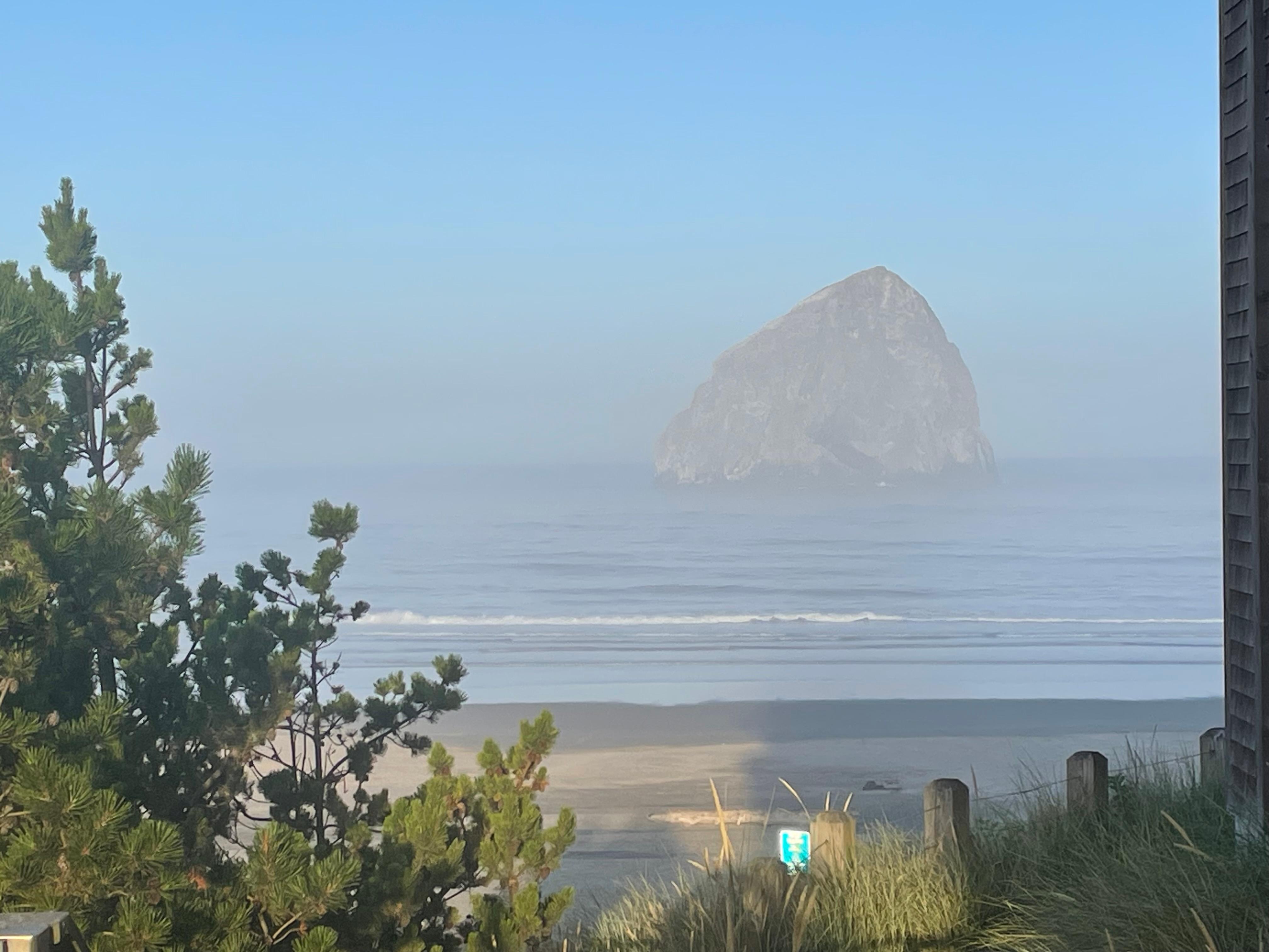 View from out bedroom.