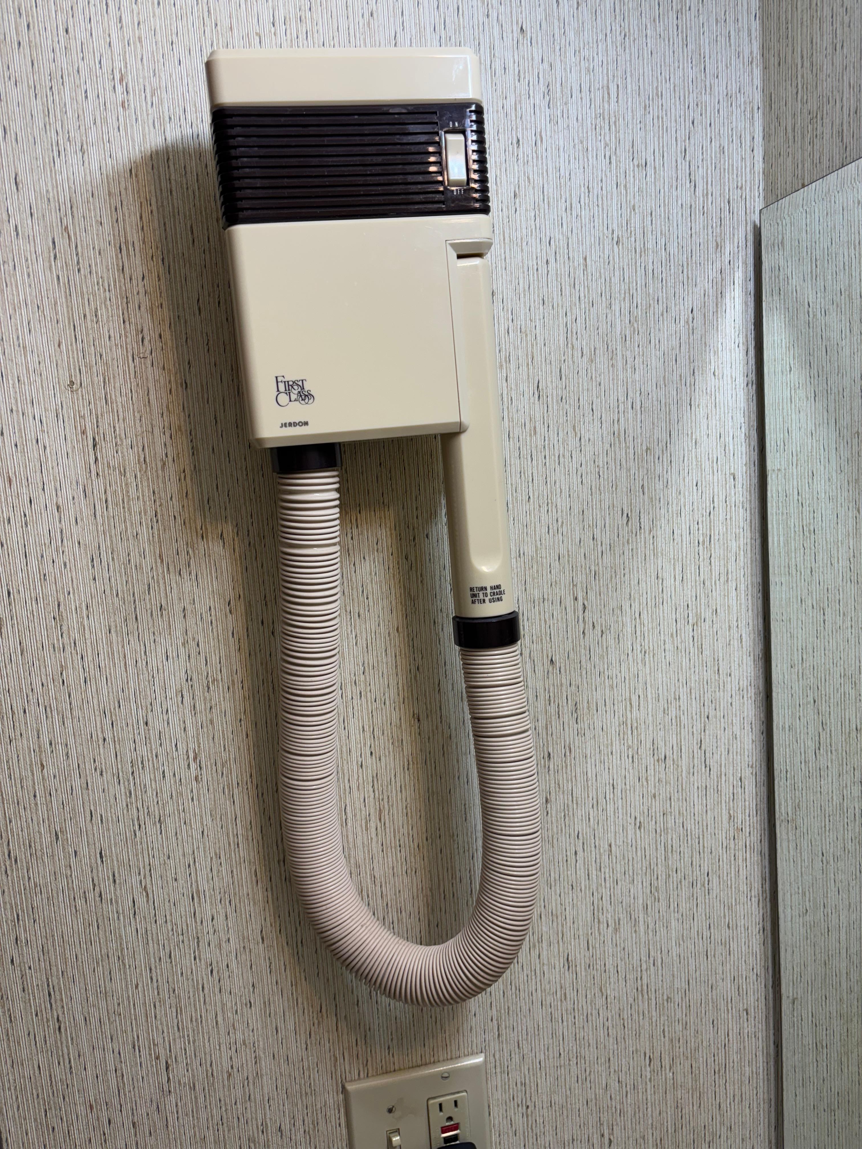 The blow dryer