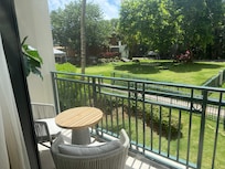 Balcony - rainforest view.