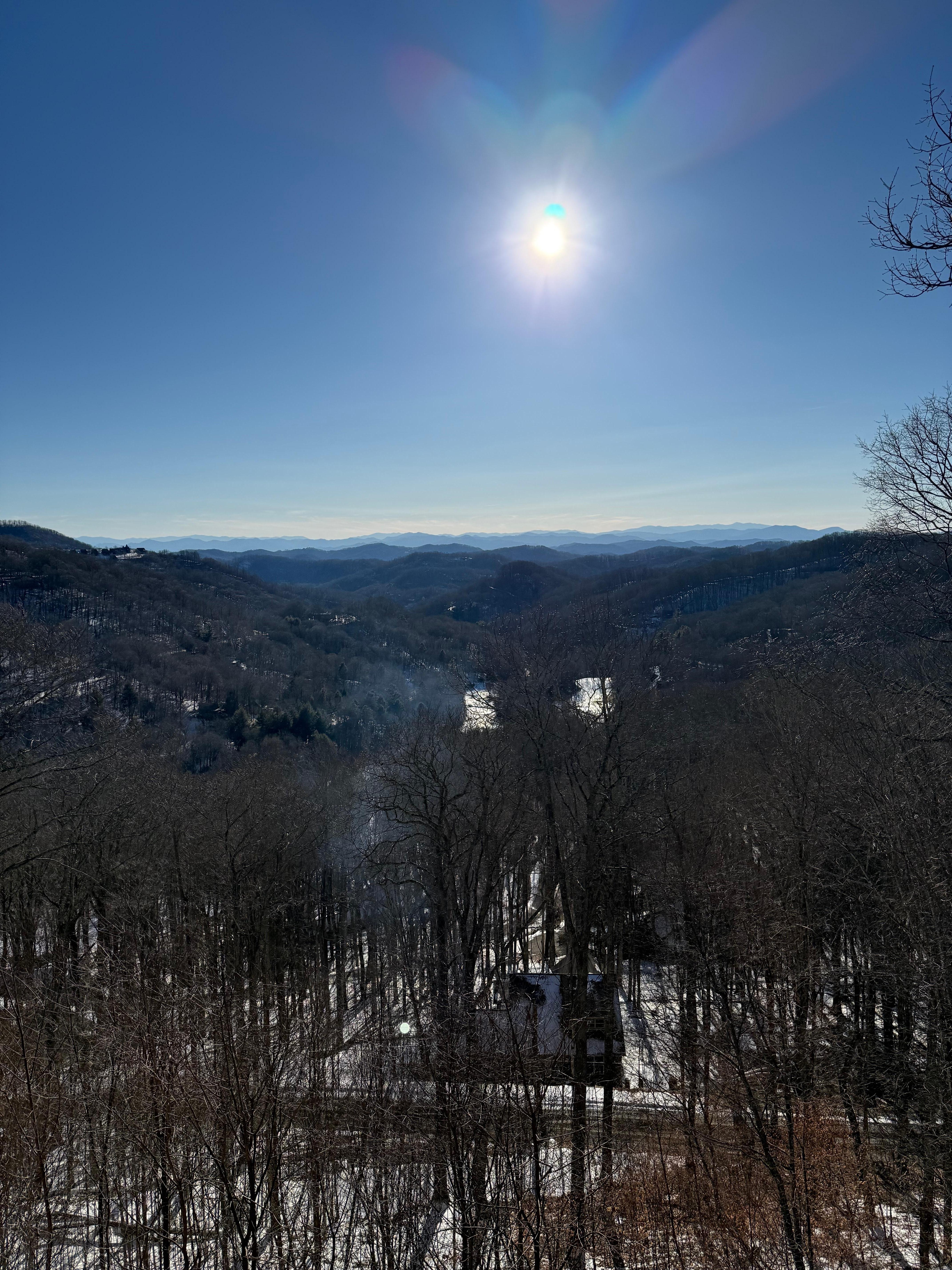 This picture doesn’t do the view justice 