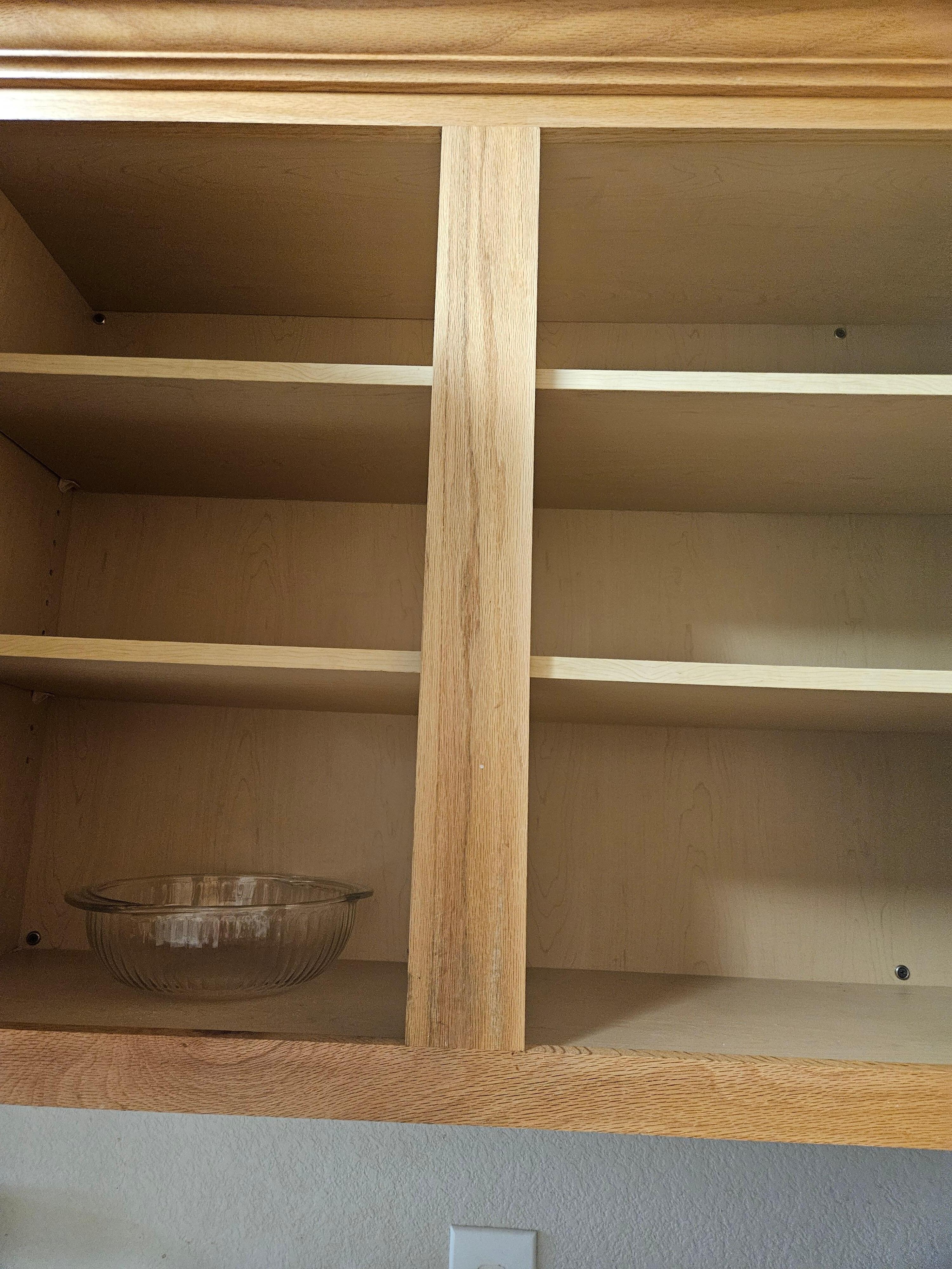 1 Bowl in the kitchen
No supplies whatsoever