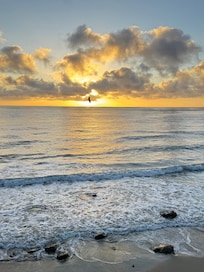 Sunset from the balcony