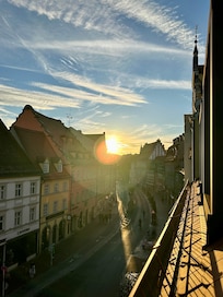 Blick vom Zimmer