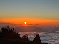 10,000 ft sunset.