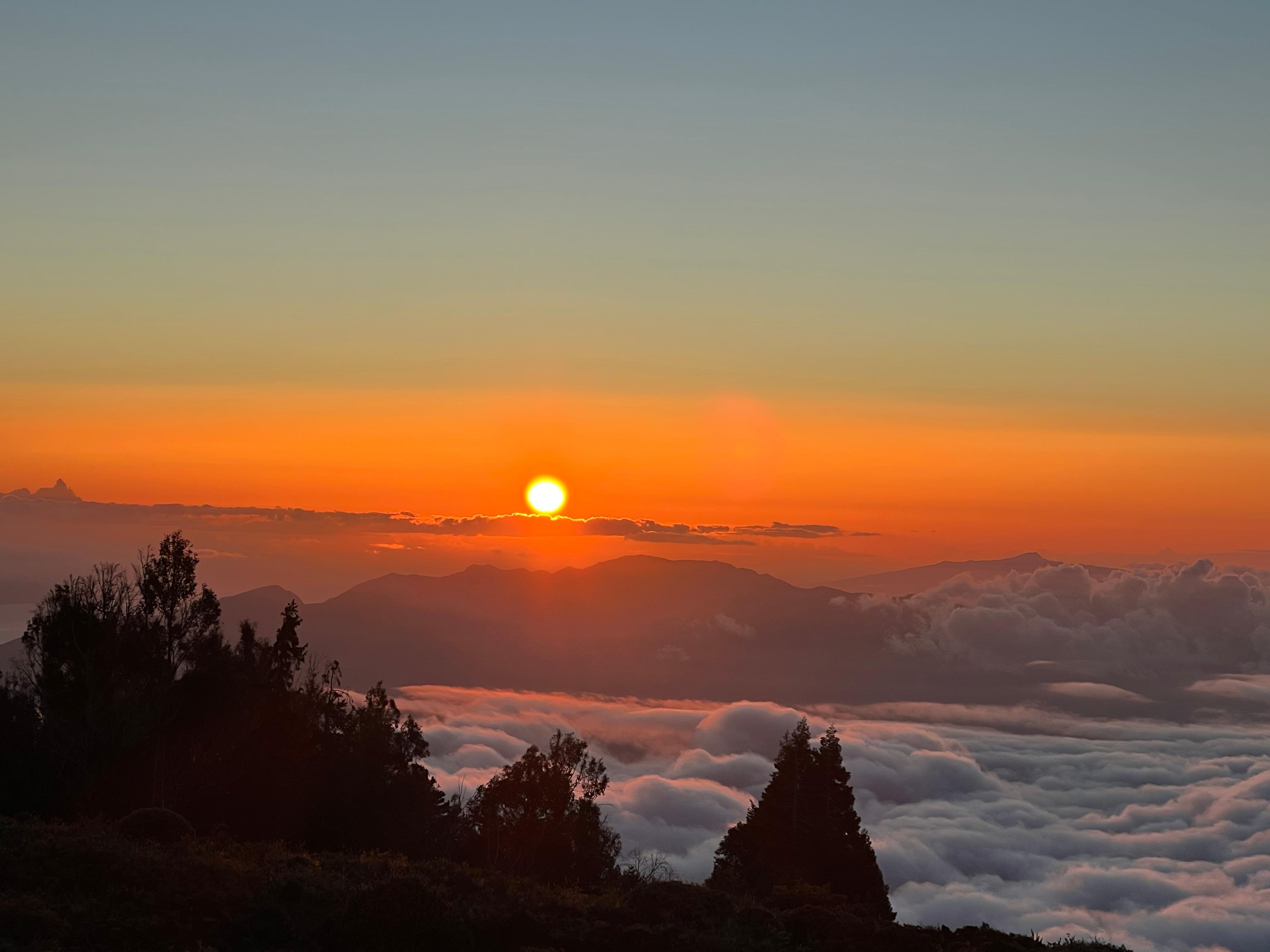 10,000 ft sunset.