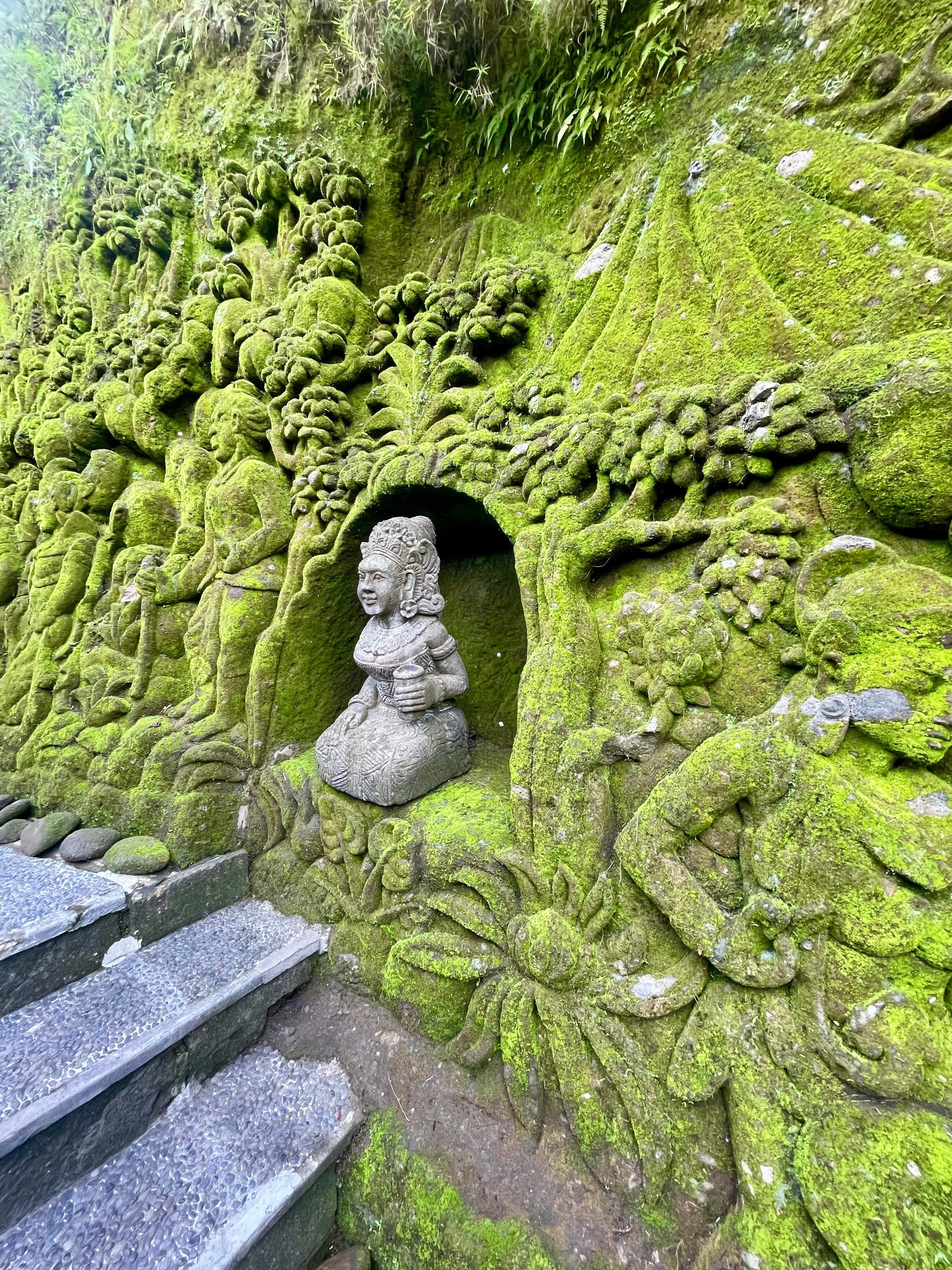 Walk down to the waterfall 