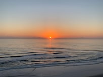 Sunrise from the balcony