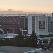 View of 49ers stadium