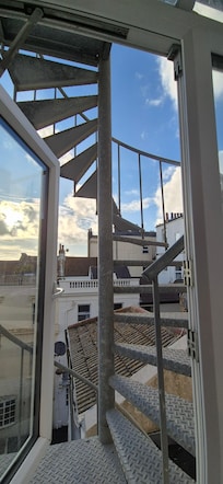 Blick Schlafzimmer