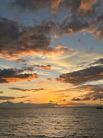 Across the street on kaanapali beach