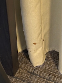 Stained curtain