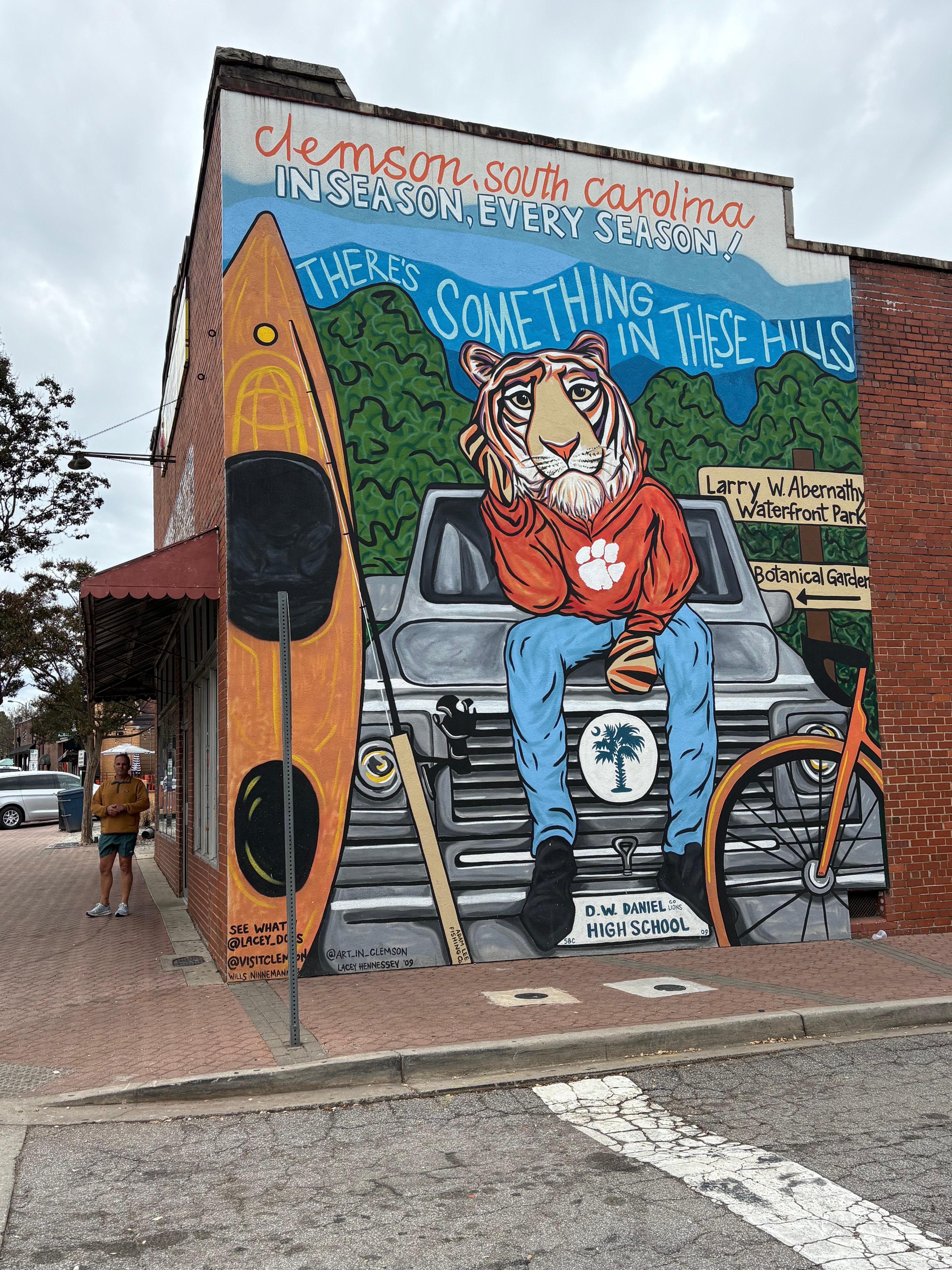 We never rented a car. We walked everywhere. Just up and down the hill to town. 