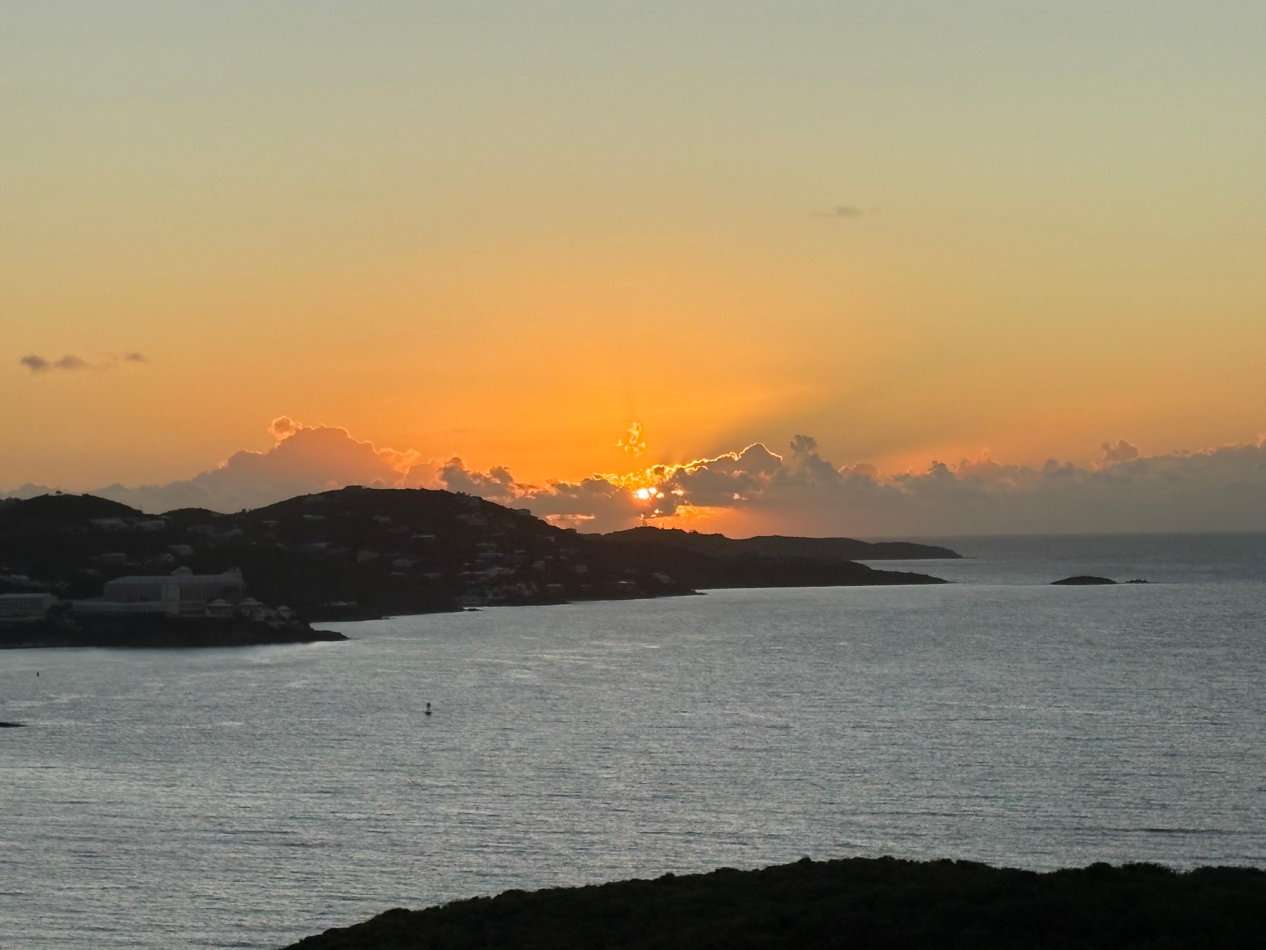 Sunrise on Water Island