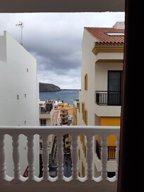 Blick vom Balkon im 3.Stock