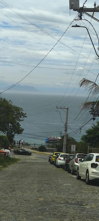 No caminho pro hotel