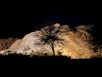 About three blocks away. Still in PGA West.