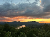 View from back deck.