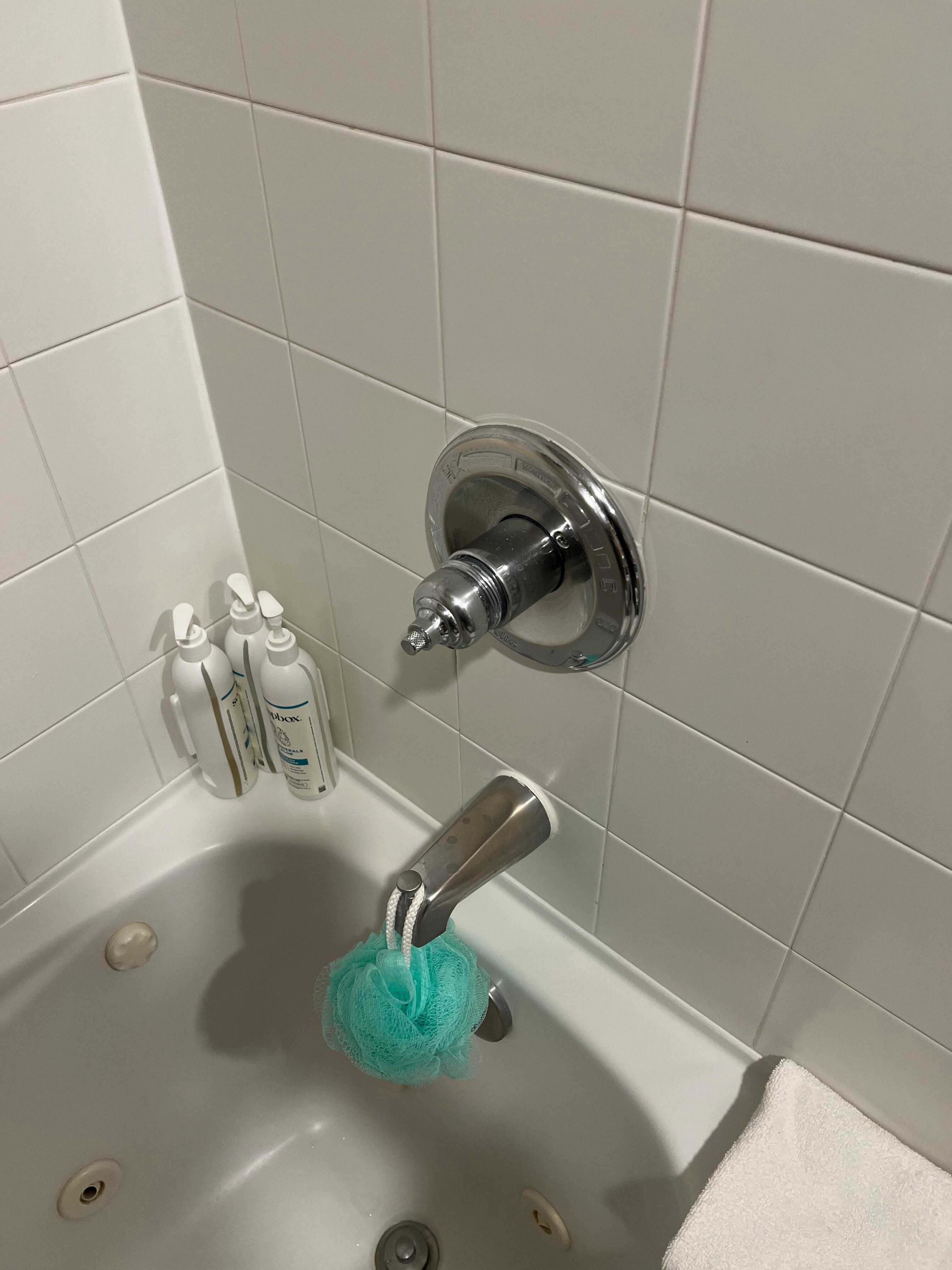 Broken shower handle 
