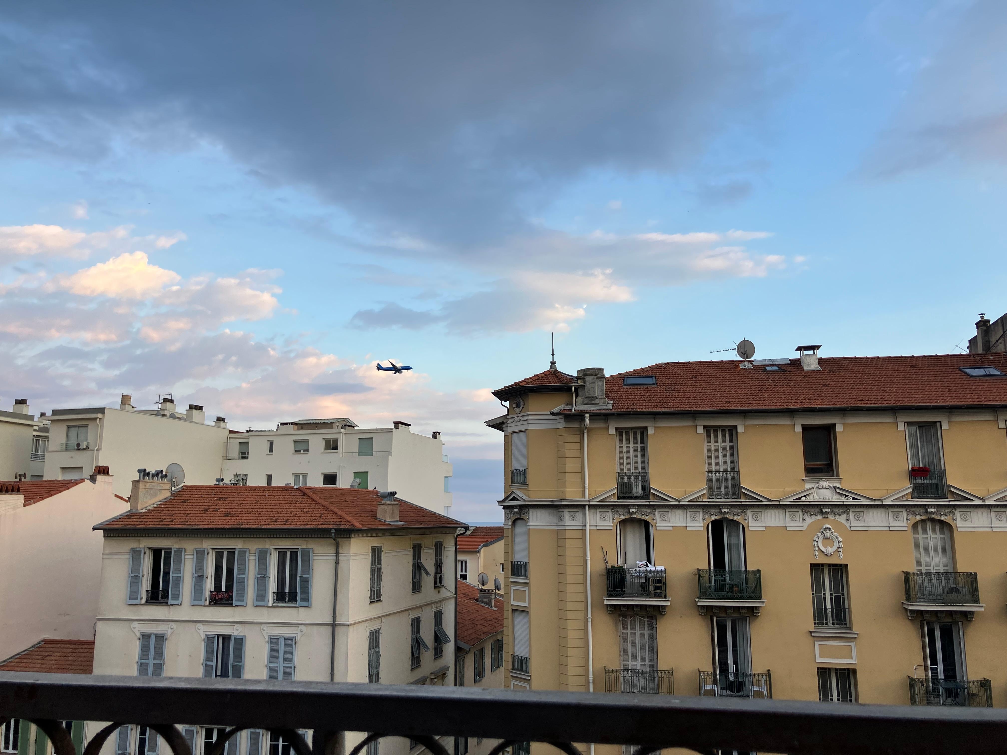 Utsikten från balkongen 🌅