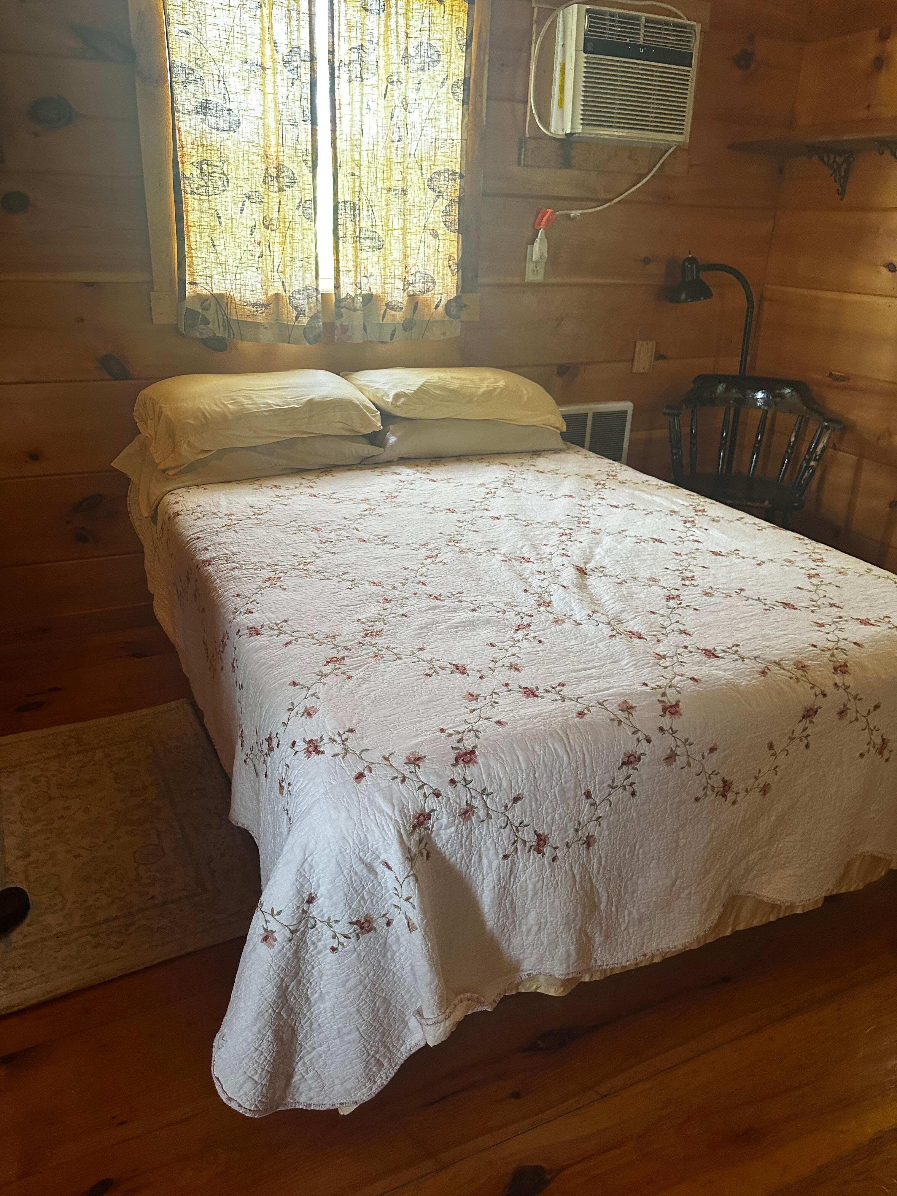 The sleeping area (not including the loft)