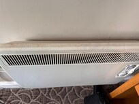 Bedroom heater dirty