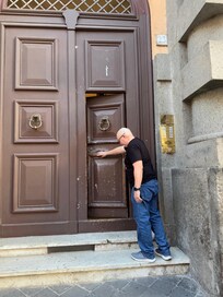Small door inside big door lol