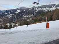 Uitzicht vanaf het appartement