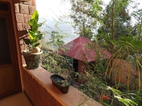 View from the second floor of the hotel.