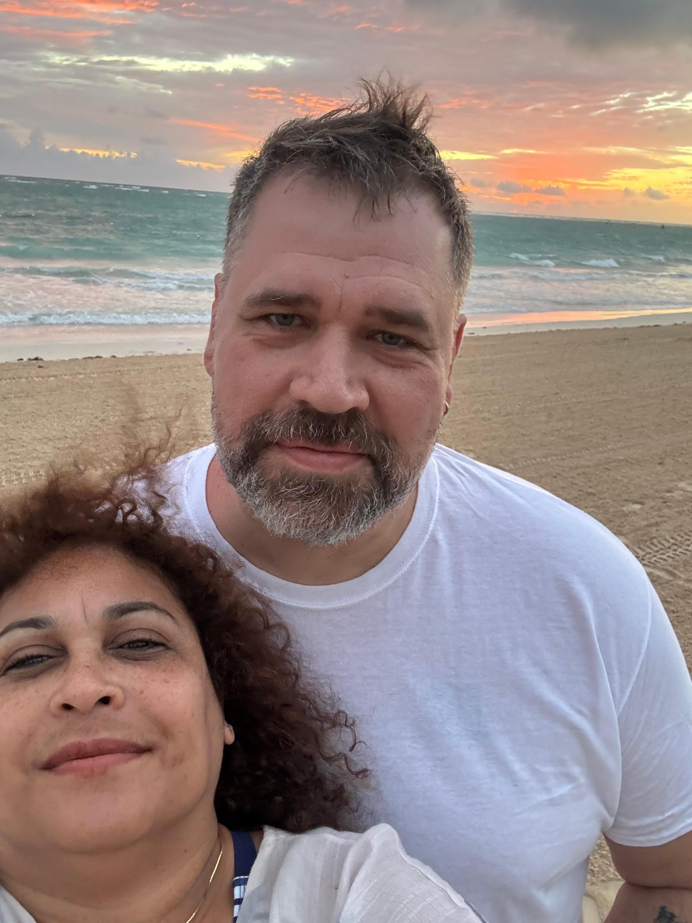 This is the ocean, not too far from my room